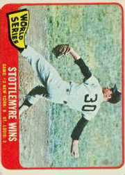 1965 Topps Baseball Cards      133     Mel Stottlemyre WS2